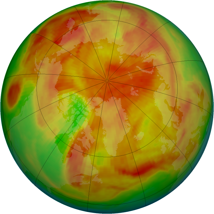 Arctic ozone map for 04 May 1980
